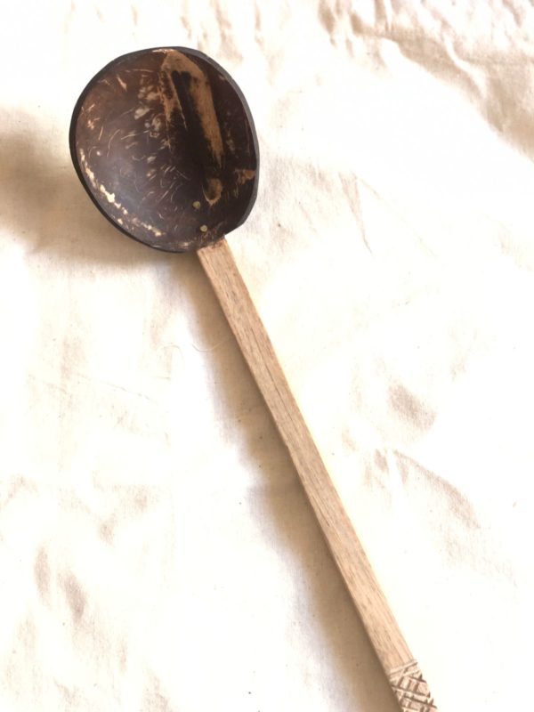 Coconut Wood Spatula- Flat Type