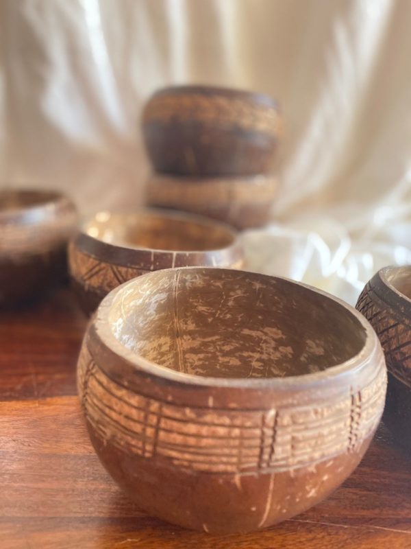 Handcarved Coconut Bowls
