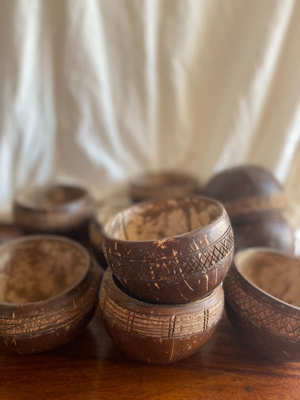 Handcarved Coconut Bowls