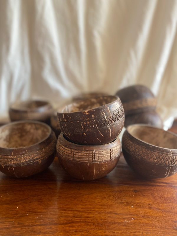 Handcarved Coconut Bowls