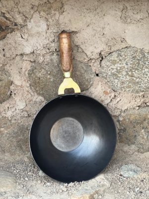 Iron Wok, 8 inches
