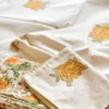 Bright floral fabric