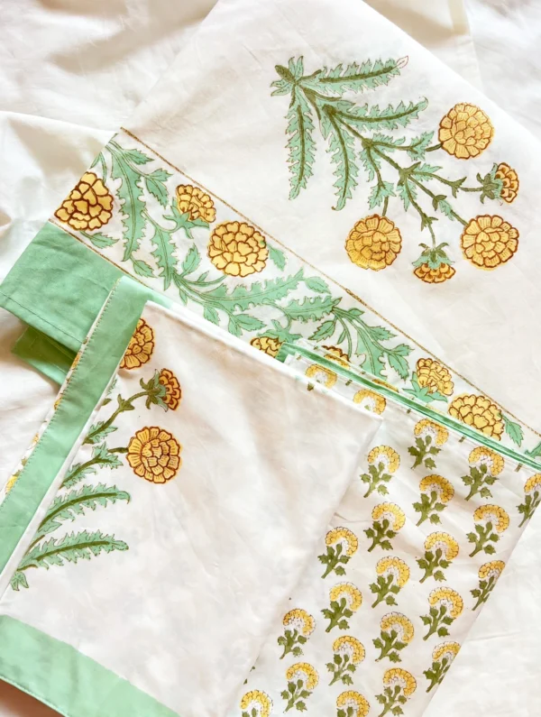 Bright fabric product photography