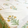 Bright white fabric