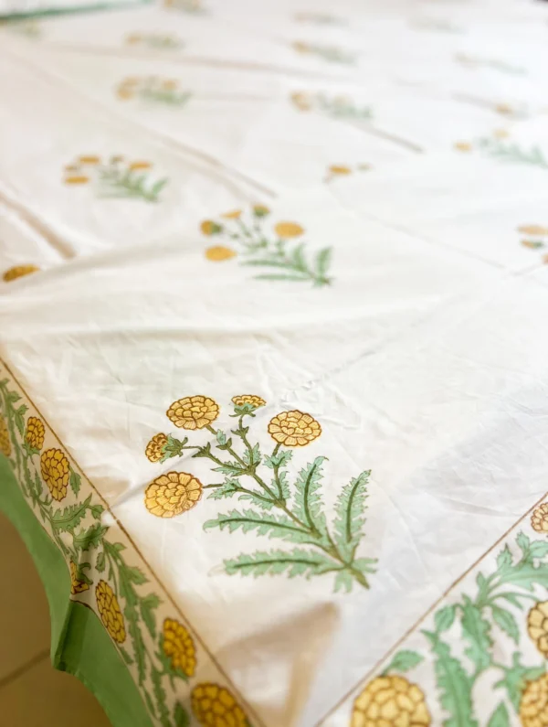 Bright white fabric