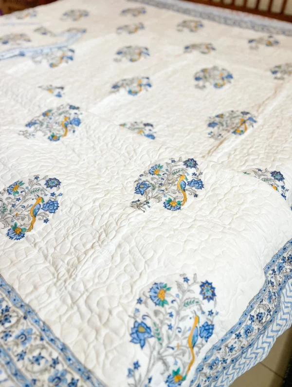 Bright quilt daylight