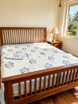 Kerala bedroom sunlit